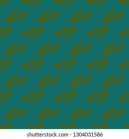 Seashell summer background - marine seamless pattern.