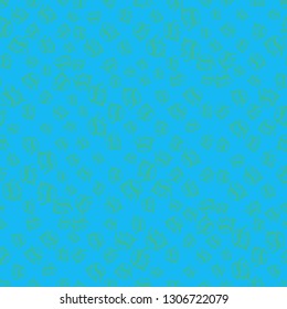 Seashell summer background - marine seamless pattern.
