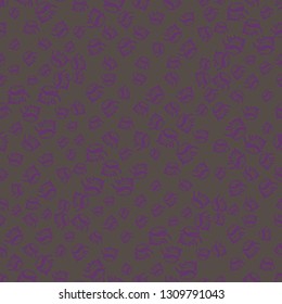 Seashell summer background - marine seamless pattern.