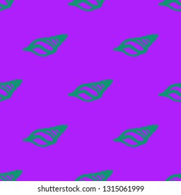 Seashell summer background - marine seamless pattern.