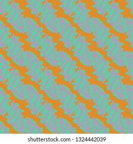 Seashell summer background - marine seamless pattern.