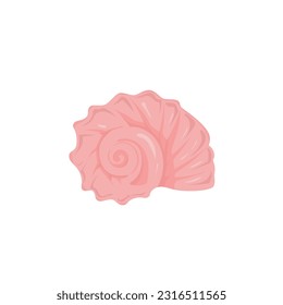 seashell Summer seas element icon illustration