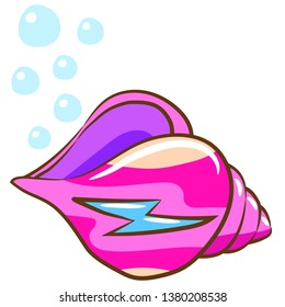 seashell vector graphic