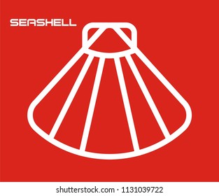 SEASHELL VECTOR ICON