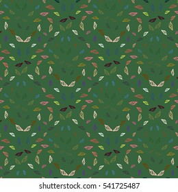 Seashells icon seamless pattern vector. Doodle colorful background. Marine illustration with sketch objects and shell icon