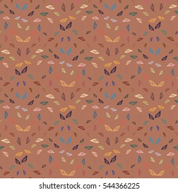 Seashells icon seamless pattern vector. Doodle colorful background. Marine illustration with sketch objects and shell icon