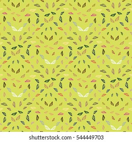 Seashells icon seamless pattern vector. Doodle colorful background. Marine illustration with sketch objects and shell icon