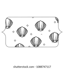 seashells pattern design