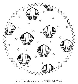 seashells pattern design