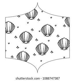 seashells pattern design