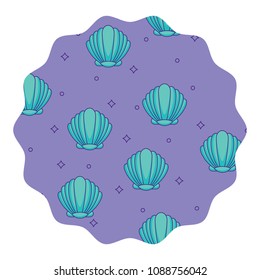 seashells pattern design