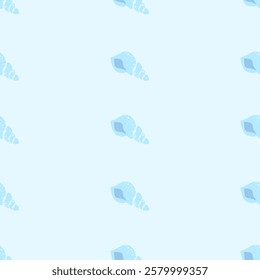 Seashells seamless pattern background. Sea animals illustration pattern. Sea life background. Perfect for fashion clothes, shirt, fabrics, textiles, wallpaper, decor, print, packaging. SSTKbackgrounds