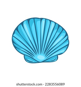 Seashells underwater icon, vector illustration.Summer concept with seashells and starfish.