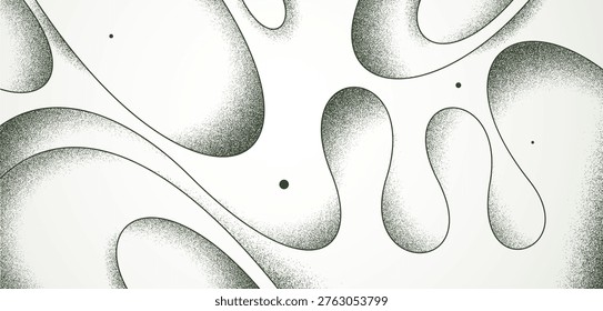 Seashore abstract linear vector background, ocean water and sand on waves calming and relaxing abstract art, curvy lines and textures minimal graphics.