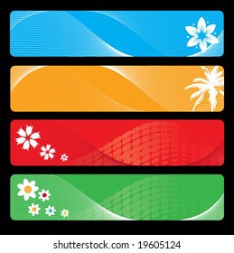 Season banner for your design
