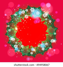 Season bright frame