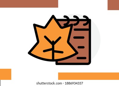 Season Icon For  Autumn Season Icons