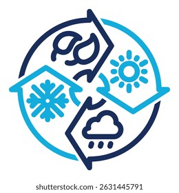 Season Icon Element For Design