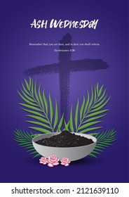 Season of Lent. Palm Sunday, Easter and the Resurrection of Christ