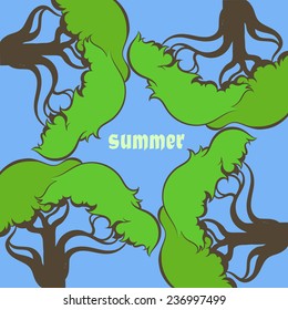 season and the trees