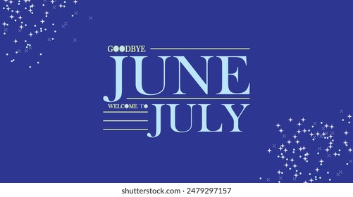 Seasonal change from June to July, showcasing vibrant colors of nature as flowers blossom and leaves turn lush