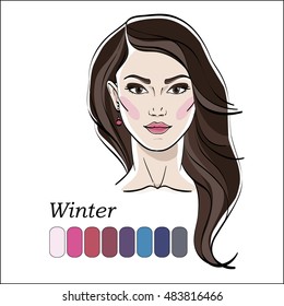 1,414 Make up face chart Images, Stock Photos & Vectors | Shutterstock