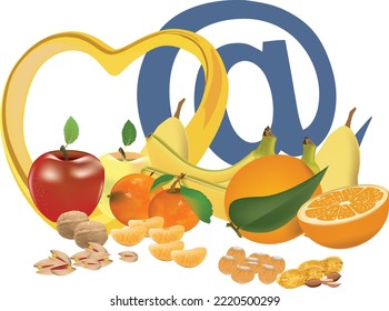 seasonal fruit available via the internet-