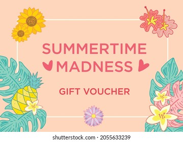 seasonal gift card summertime madness