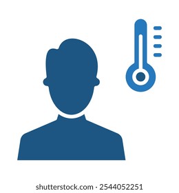 Seasonal Maladies icon line vector illustration