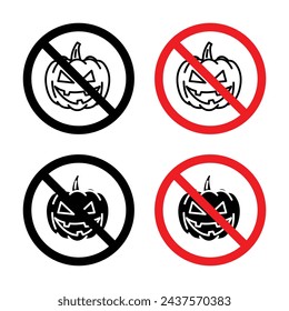 Seasonal Pumpkin Decor Vector Illustration Set. Autumn Gourd Display sign suitable for apps and websites UI design style.