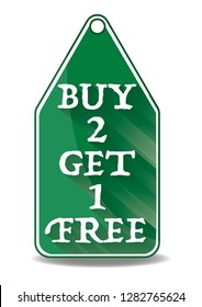 Seasonal Retail Shopping Tag