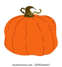 Seasonal squash vector illustration isolated on a white background.