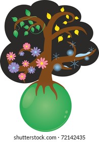 seasonal tree