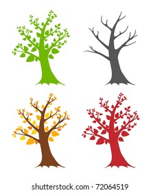 37,478 Tree trunk outline Images, Stock Photos & Vectors | Shutterstock