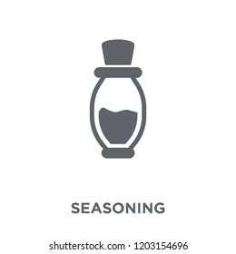 Seasoning icon. Seasoning design concept from Kitchen collection. Simple element vector illustration on white background.