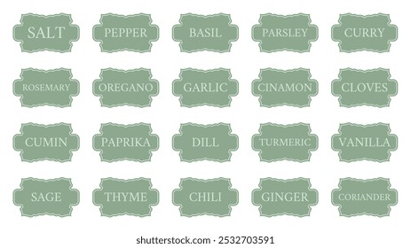 Seasoning Spice Green Label Collection