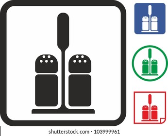 Seasoning vector icon
