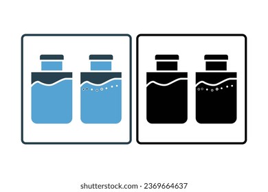 Seasonings Icon. Icon related to kitchen tool. Suitable for web site design, app, user interfaces. Line icon style. Simple vector design editable