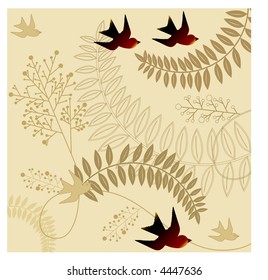 seasons change vector