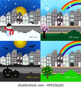seasons in the city