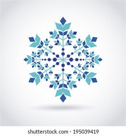 Seasons design over white background, vector illustration