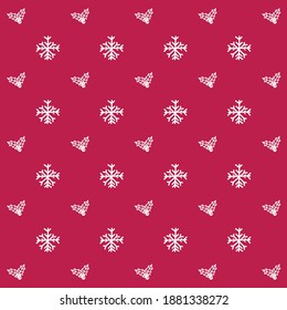 seasons greetings, beautiful Christmas background, Christmas tree with Christmas ornament with red and white color, vector illustration