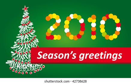 Season's greetings card