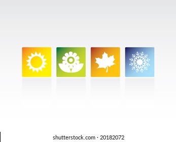 Seasons icons