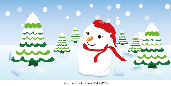 seasons landscapes - winter