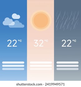 estaciones en pantalla móvil. diseño de plantilla. vector, iluminador