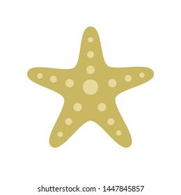 seastar icon. Logo element illustration. seastar design. snorkel collection. seastar concept. Can be used in web and mobile