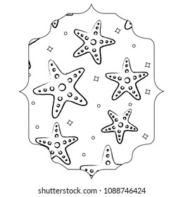 seastars pattern design