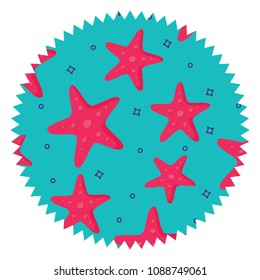 seastars pattern design