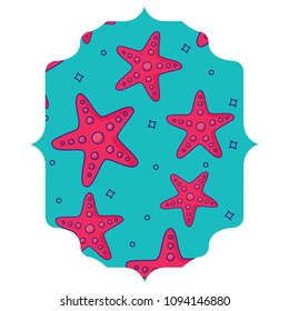 seastars pattern design